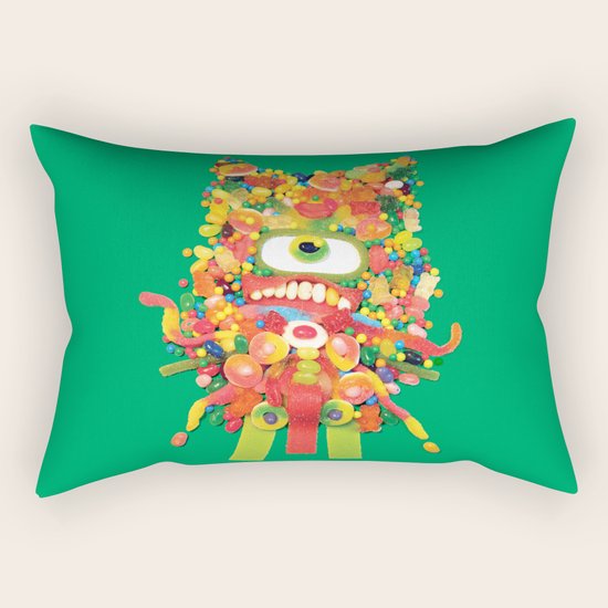 Sweet Monster Rectangular Pillow