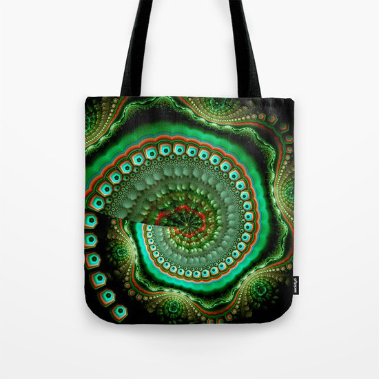 Pretty eyes, swirling pattern abstract Tote Bag