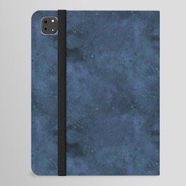 Dark Blue Batik Pattern iPad Folio Case