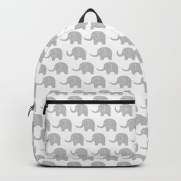 Grey Elephant Parade Backpack
