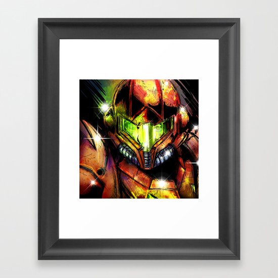 Samus Framed Art Print