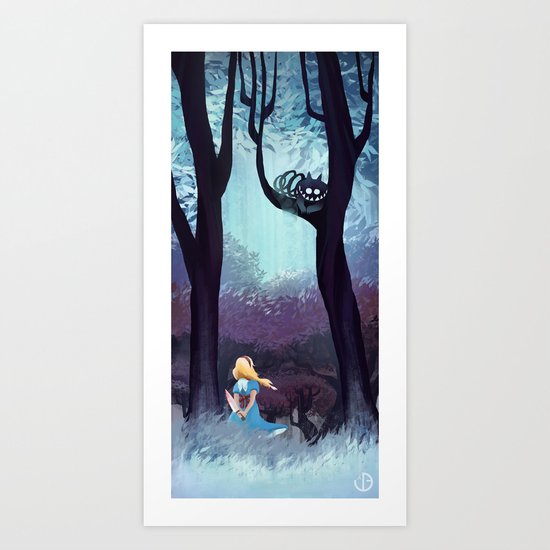 Alice in Wonderland Art Print