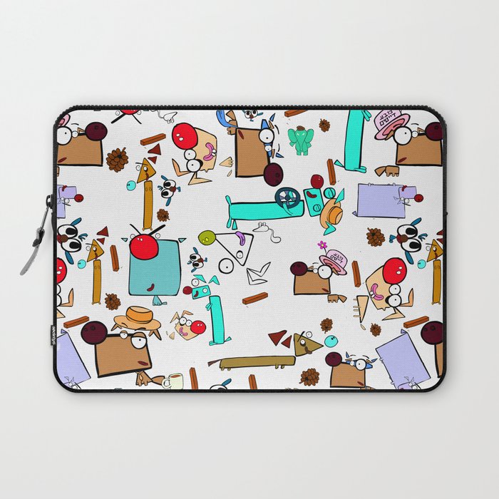 Dialogue with the Dog - R01 - "Friends" Laptop Sleeve