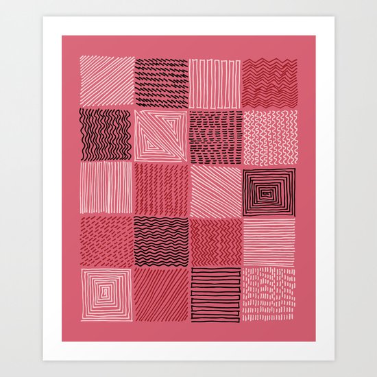 stitches Art Print