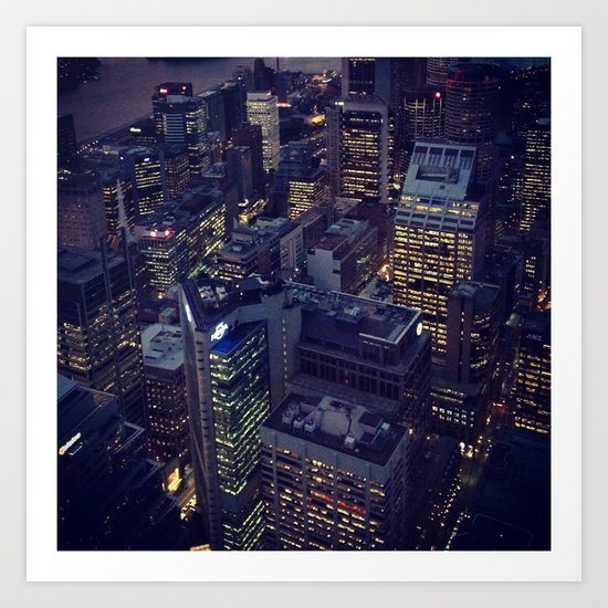 Sydney Art Print