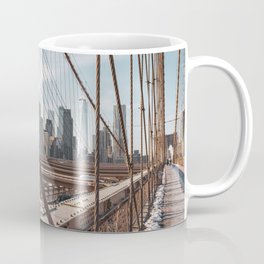 Brooklyn Bridge on a Winter Day Mug