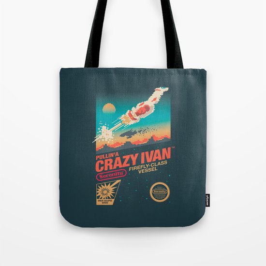 Crazy Ivan Tote Bag