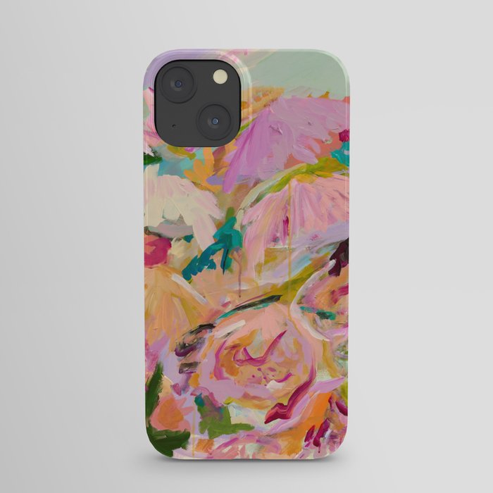 Falling Flowers iPhone Case