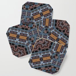 Ancient thai style carpet Coaster