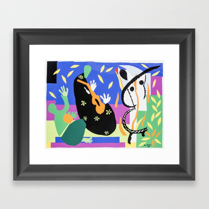 Henri Matisse Sorrow of the King, 1952 , Artwork Design, Poster Tshirt, Tee, Jersey, Postcard Framed Art Print