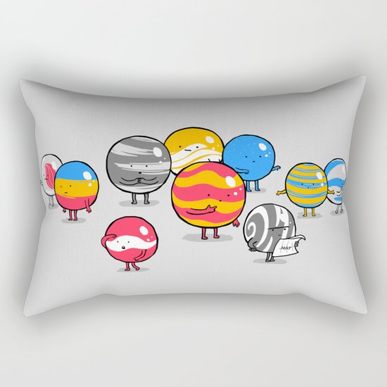 The Lost Marbles Rectangular Pillow