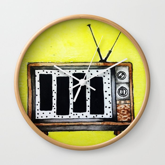 Black Flag is in the T.V.  Wall Clock