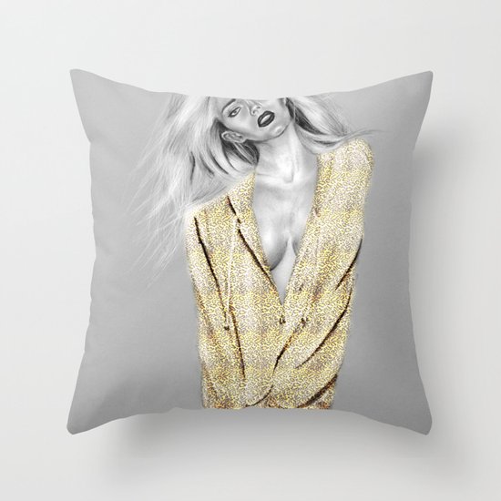 + BAD GIRLS + Throw Pillow