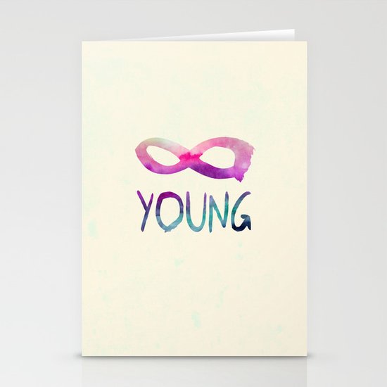 Forever Young Stationery Cards