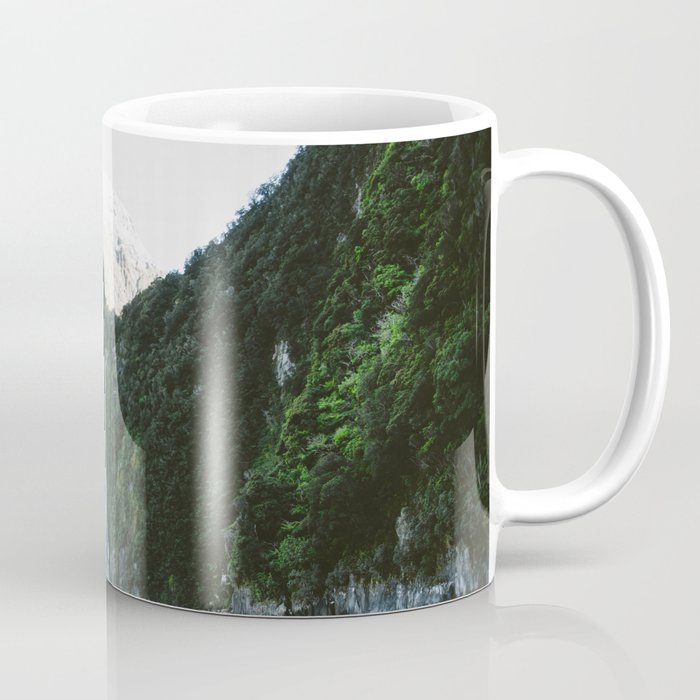 Milford Sound Waterfall Coffee Mug