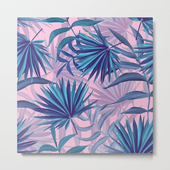 pink tropic Metal Print