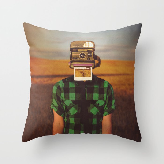 I See What You See Throw Pillow