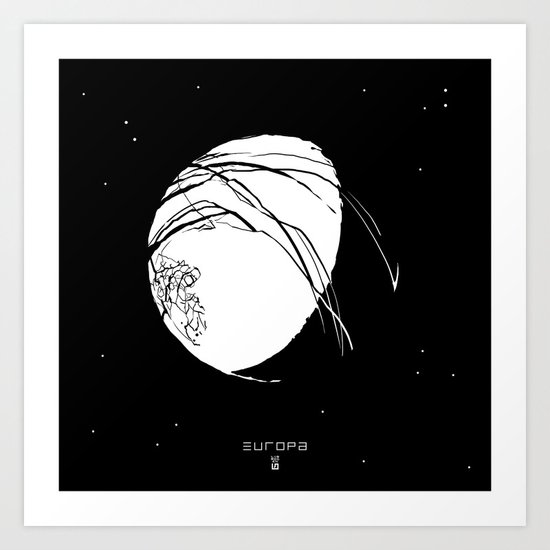 EUROPA Art Print