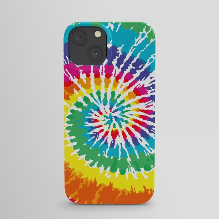Rainbow Tie Dye iPhone Case