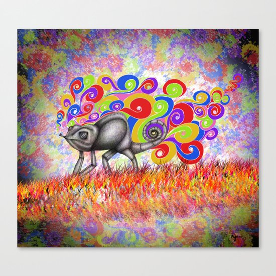 Chameleon Canvas Print