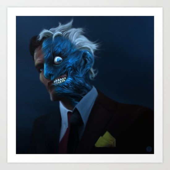 DENTED Art Print