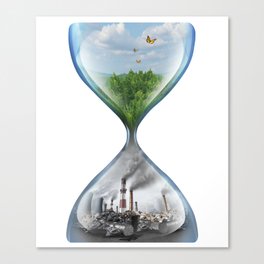 Climate Change Environmental Global Warming Canvas Print