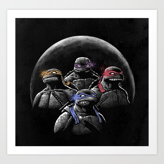 Don't touch that pizza Art Print