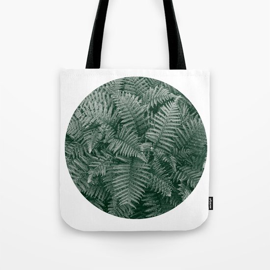 Fern Leaves Tote Bag