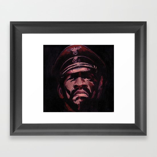 Black Gestapo Framed Art Print