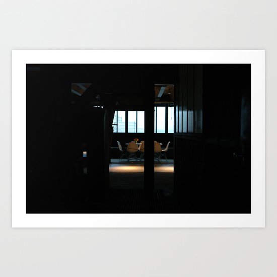 2008 - Heading Towards The Office Art Print