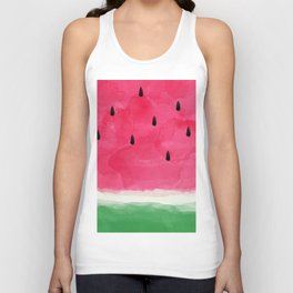 Watermelon Abstract Unisex Tank Top