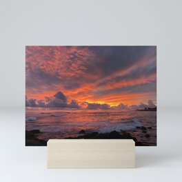 Poipu Sunset 2 Mini Art Print