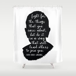 Famous Quotes Shower Curtains For Any Bathroom Decor Society6