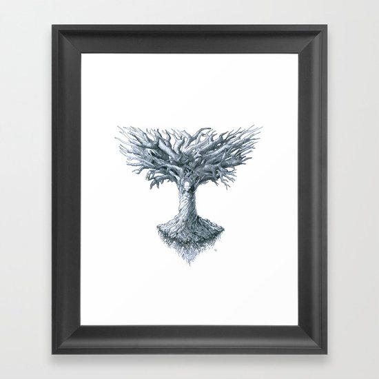 The Tree of Many Things Framed Art Print
