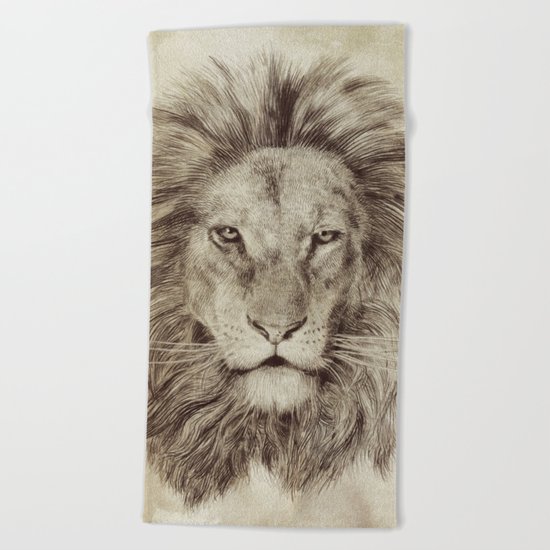 Leo Beach Towel