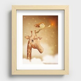 Star Recessed Framed Print