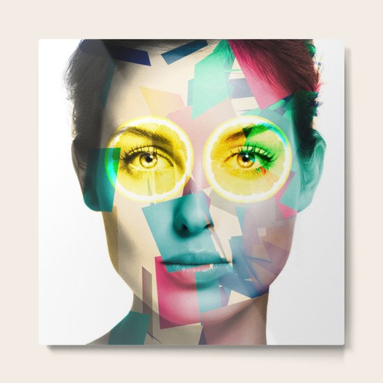 Woman Metal Print