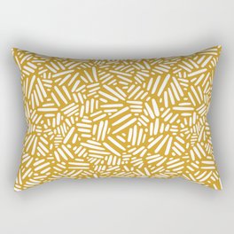 La Garza (Golden Rod) Rectangular Pillow