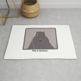 Professor Capybara III Rug