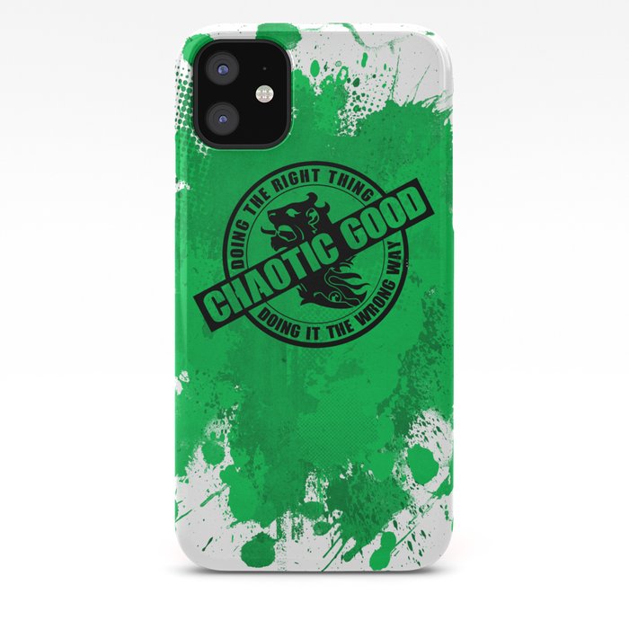 Chaotic Good - Black: Alignment Series iphone 11 case Chaotic Good - Black: Alignment Series iphone 11 case