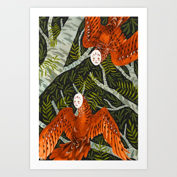 Forest Spirits Art Print