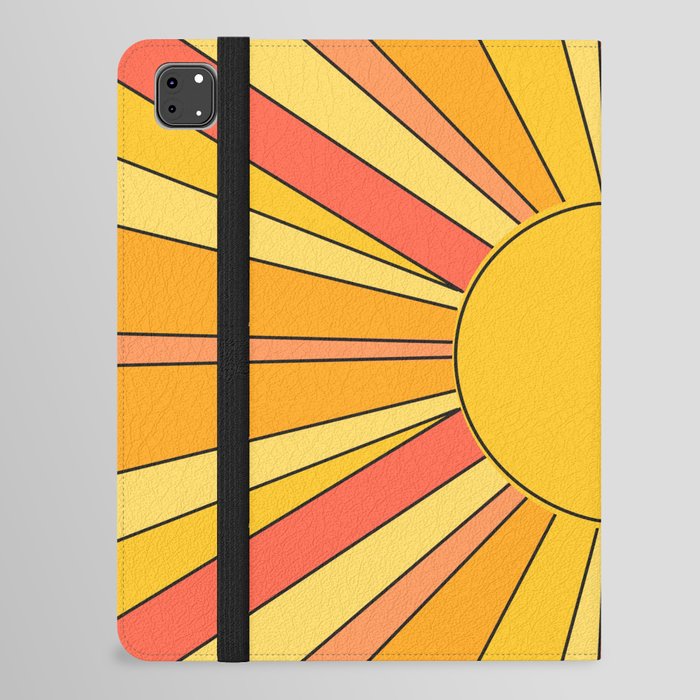 Sun rays iPad Folio Case
