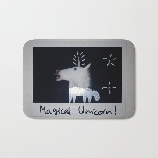 Magical Unicorn! Bath Mat