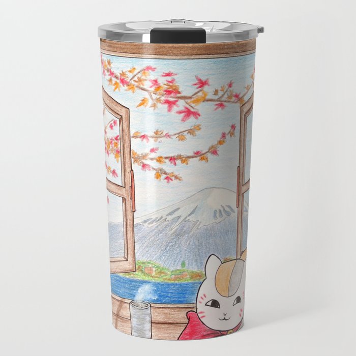 Nyanko-sensei (Natsume Yuujinchou) Travel Mug