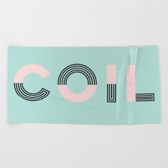 COIL Beach Towel