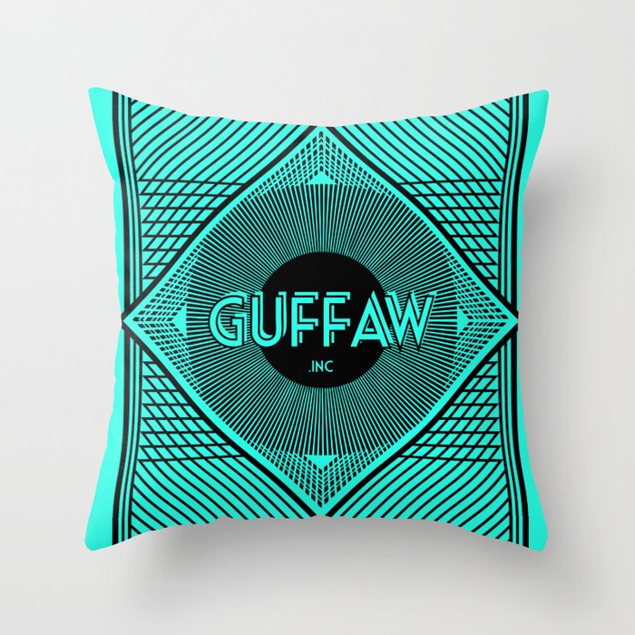 Back of Card Throw Pillow