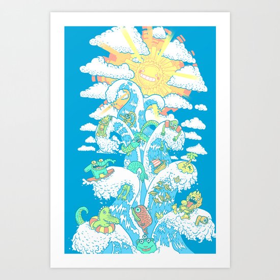 Towe of Fable Art Print