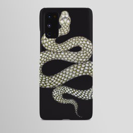 Snake's Charm in Black Android Case