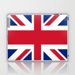 red white and blue trendy london fashion UK flag union jack Laptop Skin