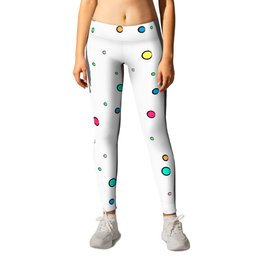 I Literally Can't Even Leggings | Typography, Graphicdesign, Californiaslang, Girltalk, Colors, Shock, Pattern, Digital, Dots 